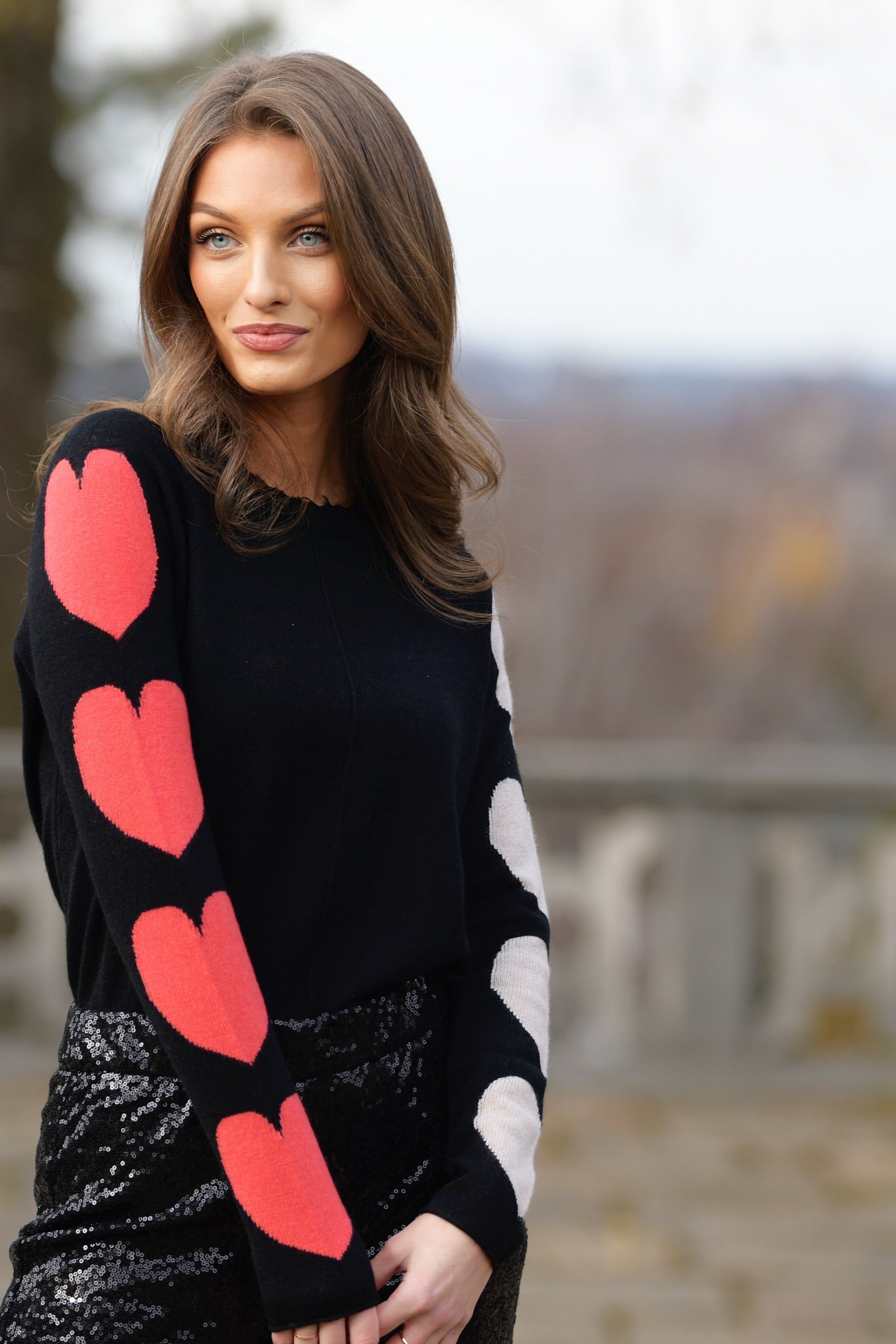 Lisa todd heart sweater hotsell