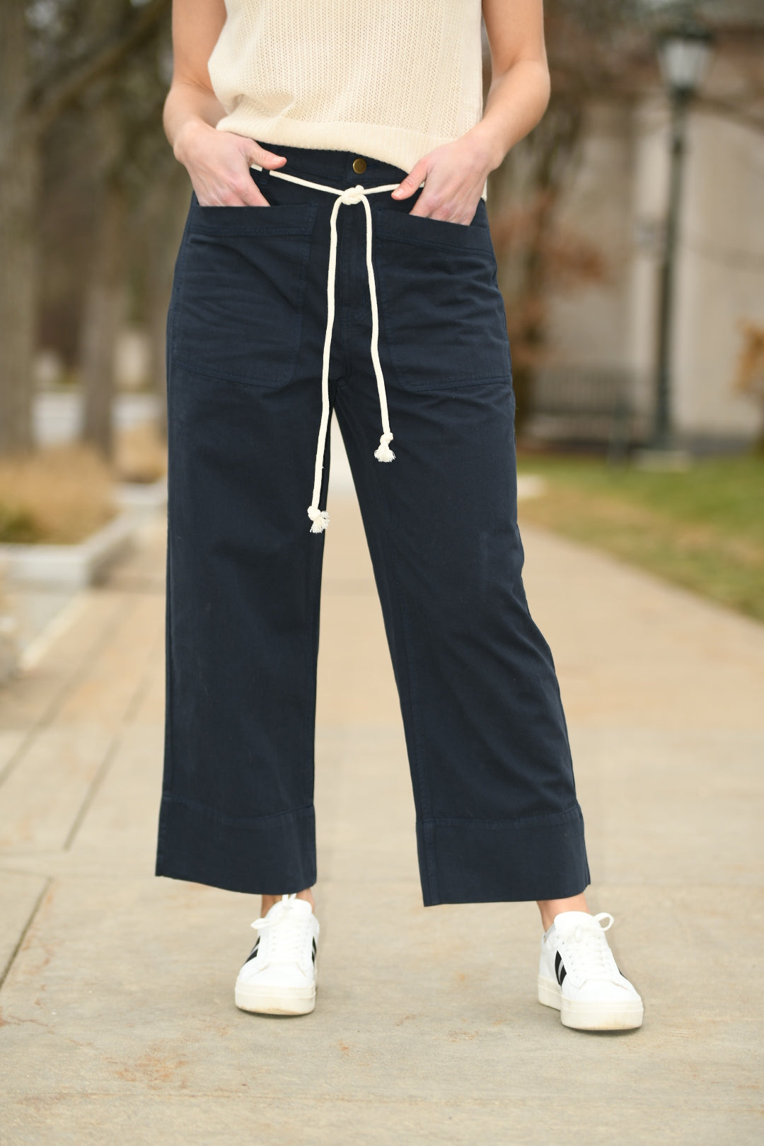 LILLA P NAVY PANT